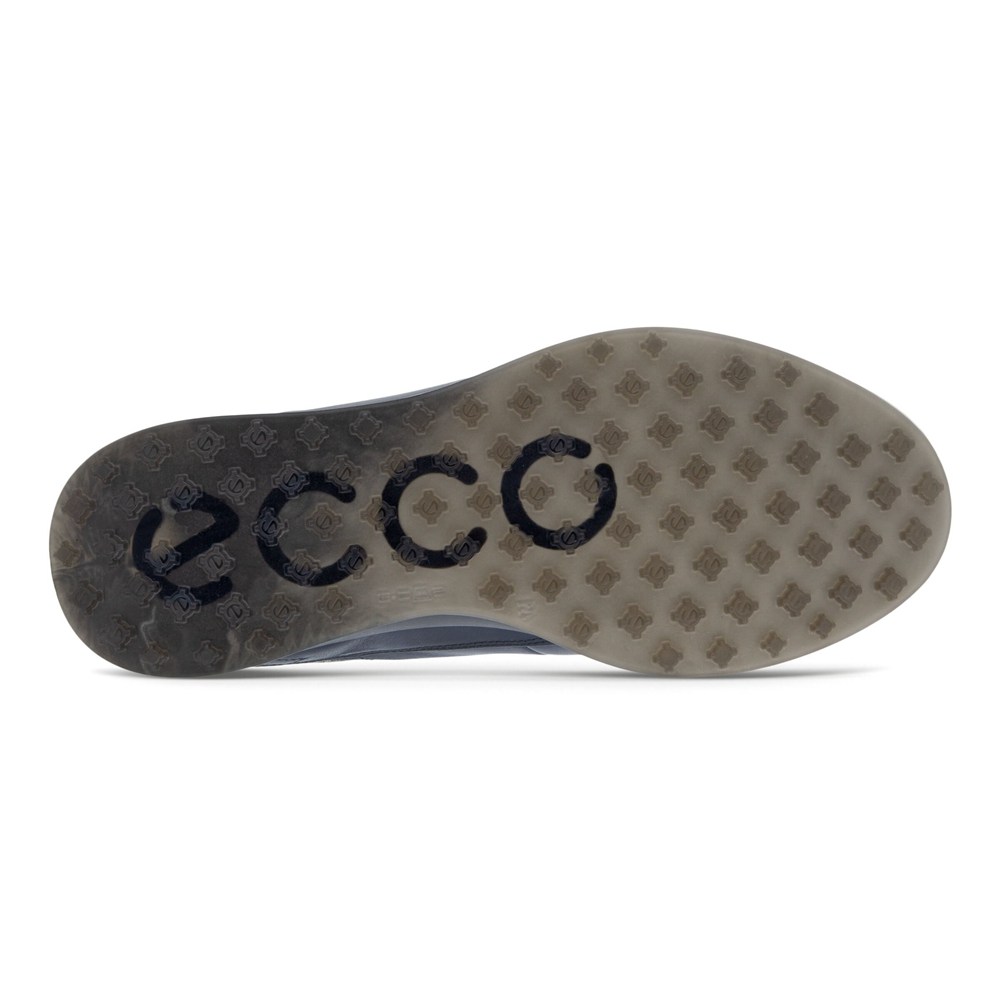 ECCO Mens Golf Shoes Navy - S-Three - BXF-983710